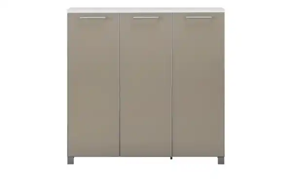 Bild 3 von Schuhkommode ¦ beige ¦ Maße (cm): B: 126 H: 126 T: 37 Garderoben & Kleiderstangen > Schuhgarderoben & Schränke - Möbel Kraft