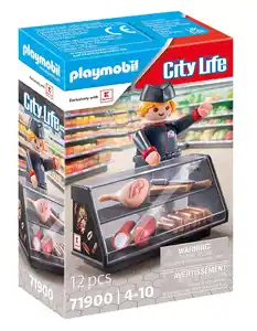 PLAYMOBIL Kaufland-Wursttheke 71900, 12-teilig