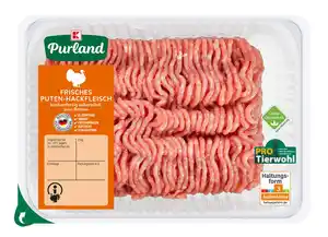 K-PURLAND Puten-Hackfleisch, 400-g-Packg.