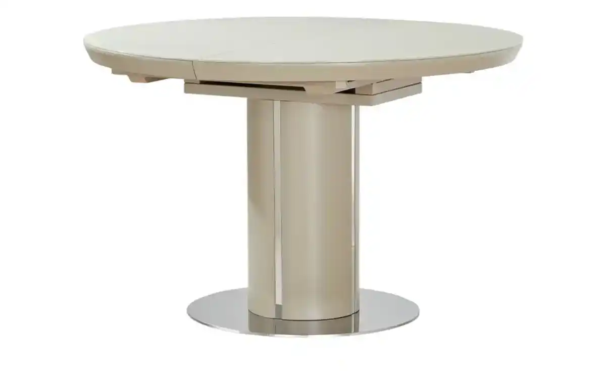 Bild 1 von Primo Säulentisch ausziehbar Dante ¦ creme ¦ Maße (cm): H: 76,5  Ø: [120.0] Tische > Esstische - Möbel Kraft