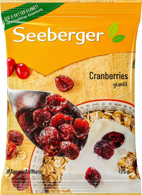 Bild 1 von SEEBERGER Cranberries, 125-g-Packg.