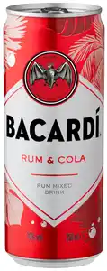 BACARDI Alkoholisches Mixgetränk, 0,25-l-Dose