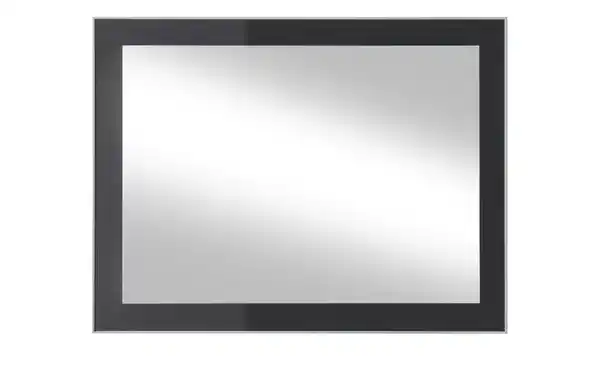 Bild 3 von Spiegel  80 x 60 cm ¦ grau ¦ Glas, Aluminium, Holzwerkstoff ¦ Maße (cm): B: 80 H: 60 T: 3 Garderoben & Kleiderstangen > Garderoben Spiegel - Möbel Kraft