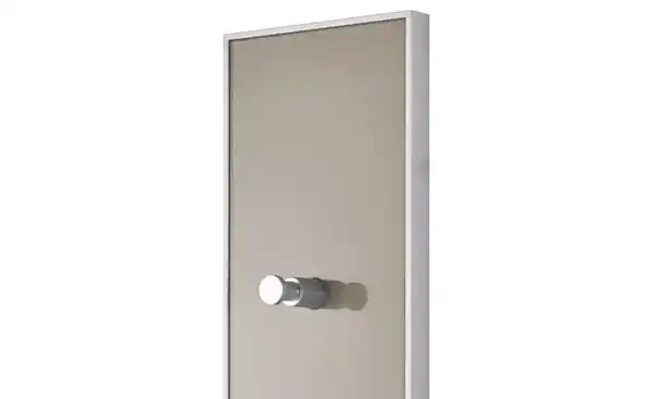 Bild 2 von Garderobenpaneel ¦ beige ¦ Glas, Holzwerkstoff ¦ Maße (cm): B: 16 H: 140 T: 7 Garderoben & Kleiderstangen > Garderoben - Möbel Kraft