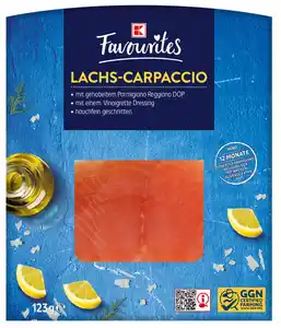 K-FAVOURITES Lachs-Carpaccio, 123-g-Packg.