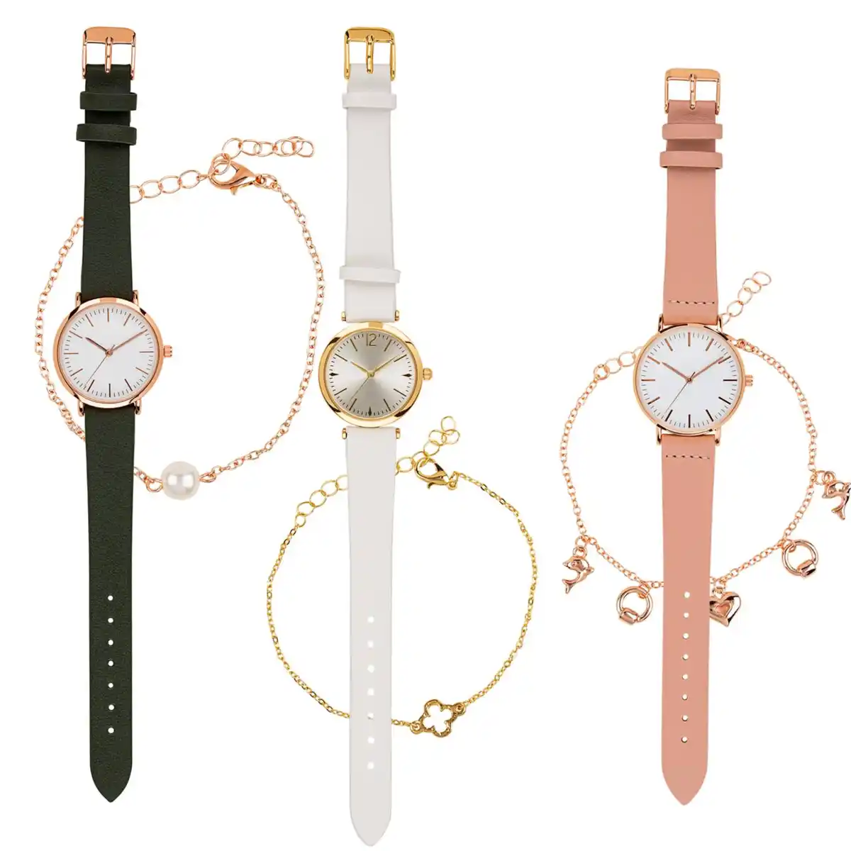 Bild 1 von OYANDA® Armbanduhr-Geschenkset, 2-teilig