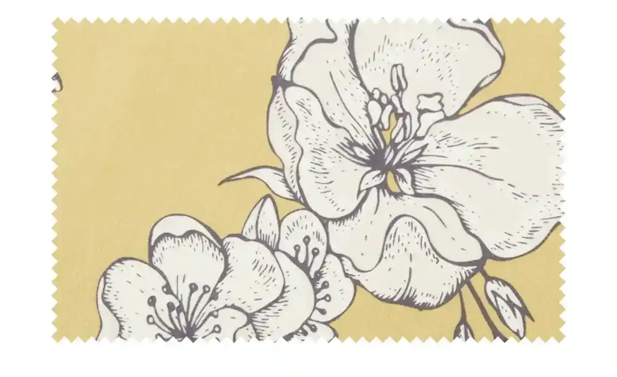 Bild 2 von como Biber Bettwäsche   Golden Garden ¦ gelb ¦ Maße (cm): B: 135 Bettwaren > Bettwäsche-Sets > Winter-Bettwäsche-Sets - Möbel Kraft