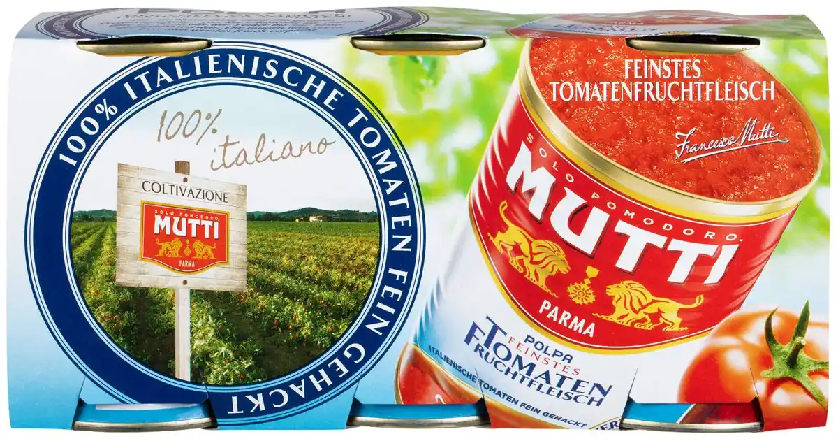 Bild 1 von MUTTI Polpa, 3 x 400-g-Dose