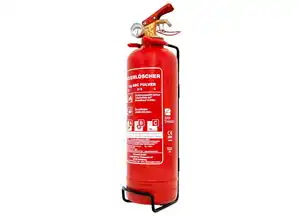 Feuerlöscher ABC Pulverfeuerlöscher inkl. Wandhalterung