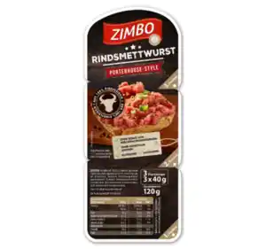 ZIMBO Rindsmettwurst*