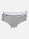 Bild 1 von Damen Hipster Slips im 2er Pack Grau