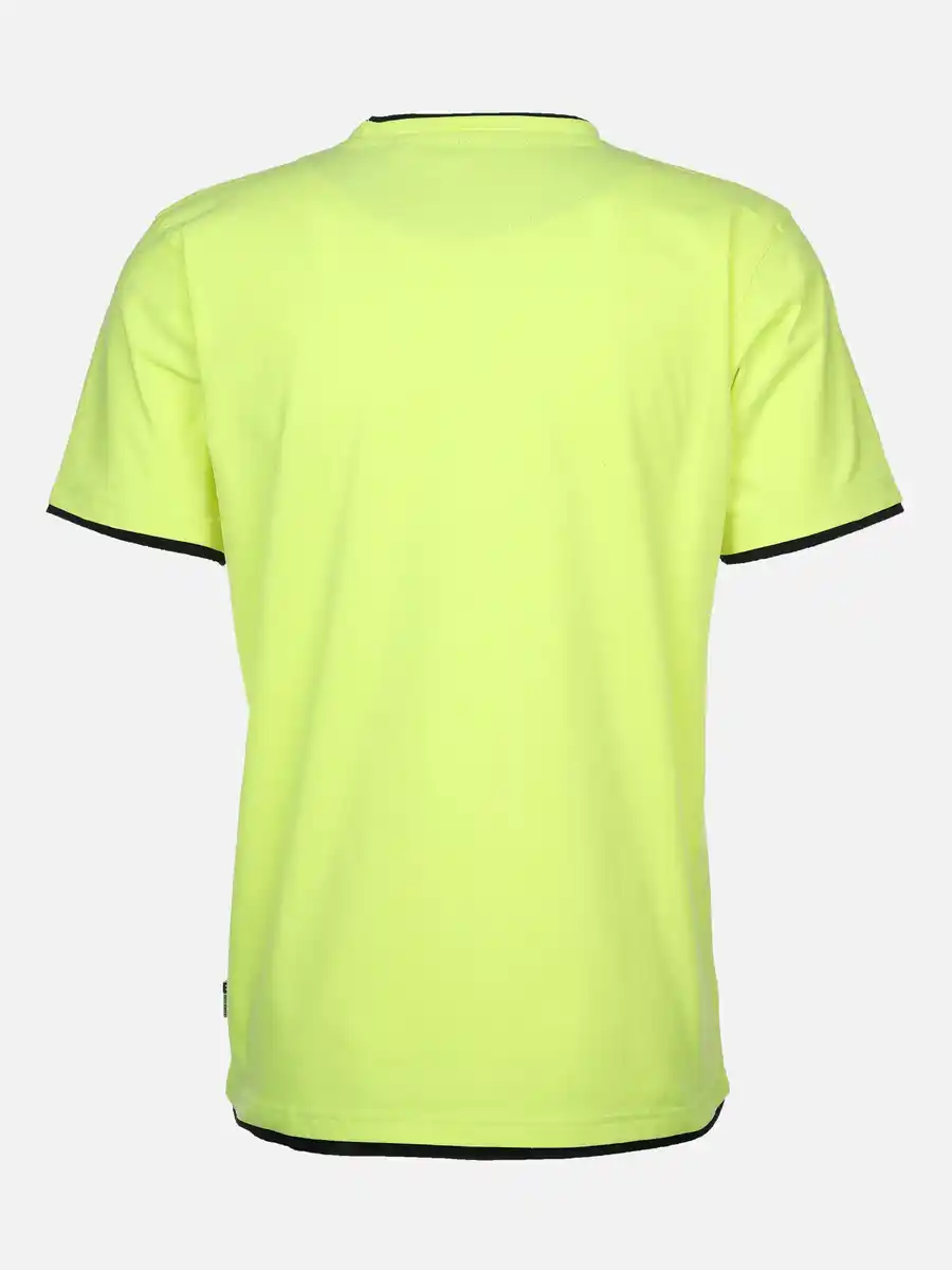 Bild 2 von Herren Shirt im 2in1 Look Gelb