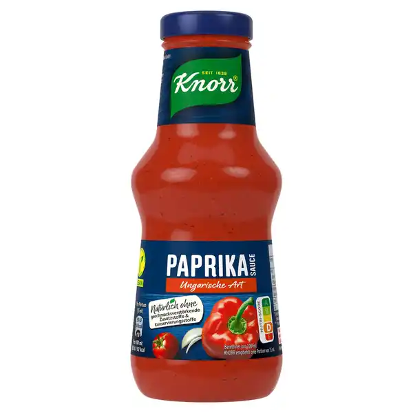 Bild 1 von KNORR Schlemmersaucen 250 ml, Paprika Ungarische Art