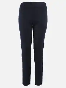 Mädchen Leggings Thermo Blau