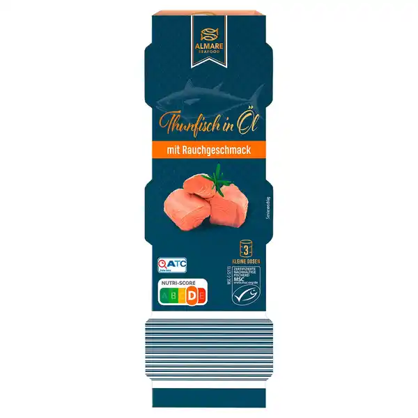 Bild 1 von ALMARE SEAFOOD Mini Pack Thunfisch Variationen, Geräuchert