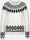 Bild 1 von Damen Norweger Pullover Weiß