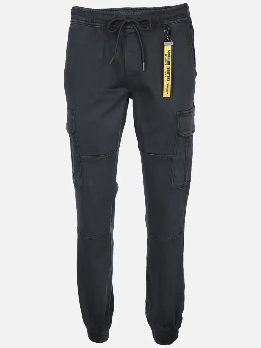 Bild 1 von Herren Cargohose im Joggpant Style Blau