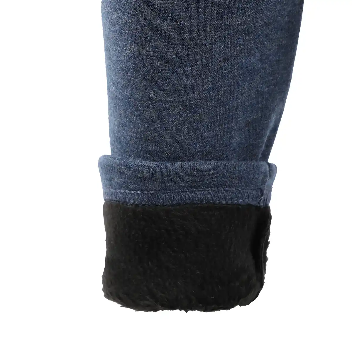 Bild 3 von Mädchen Thermo Leggings unifarben Blau