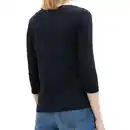 Bild 2 von Damen Basic Shirt mit 3/4 Arm Blau