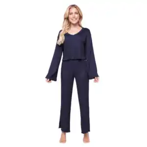 Winter-Loungewear, marine, L