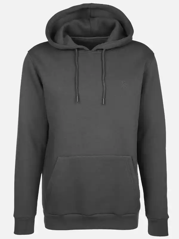 Bild 1 von Herren Hoodie mit Kängurutasche Grau