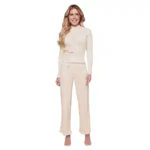 Winter-Loungewear, creme, L