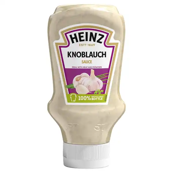 Bild 1 von HEINZ Feinkostsauce 220 ml, Knoblauch