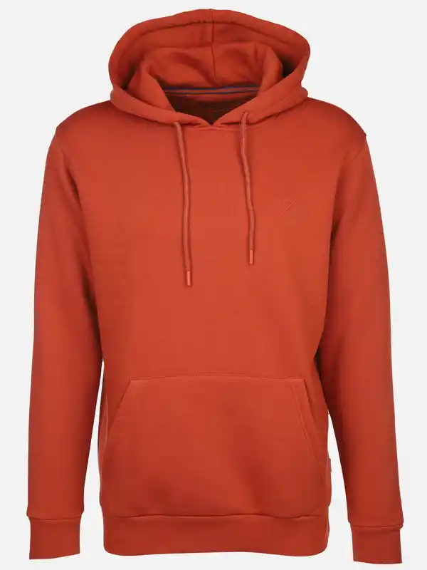 Bild 1 von Herren Hoodie mit Kängurutasche Orange