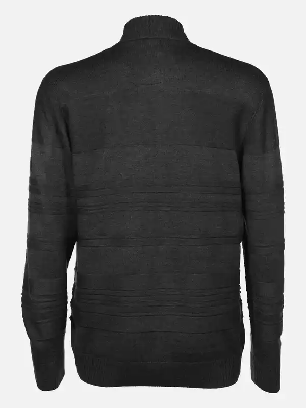 Bild 2 von Herren Strickcardigan Schwarz
