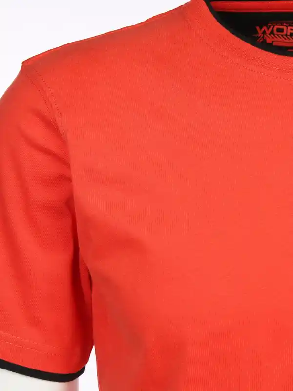 Bild 3 von Herren Shirt im 2in1 Look Orange