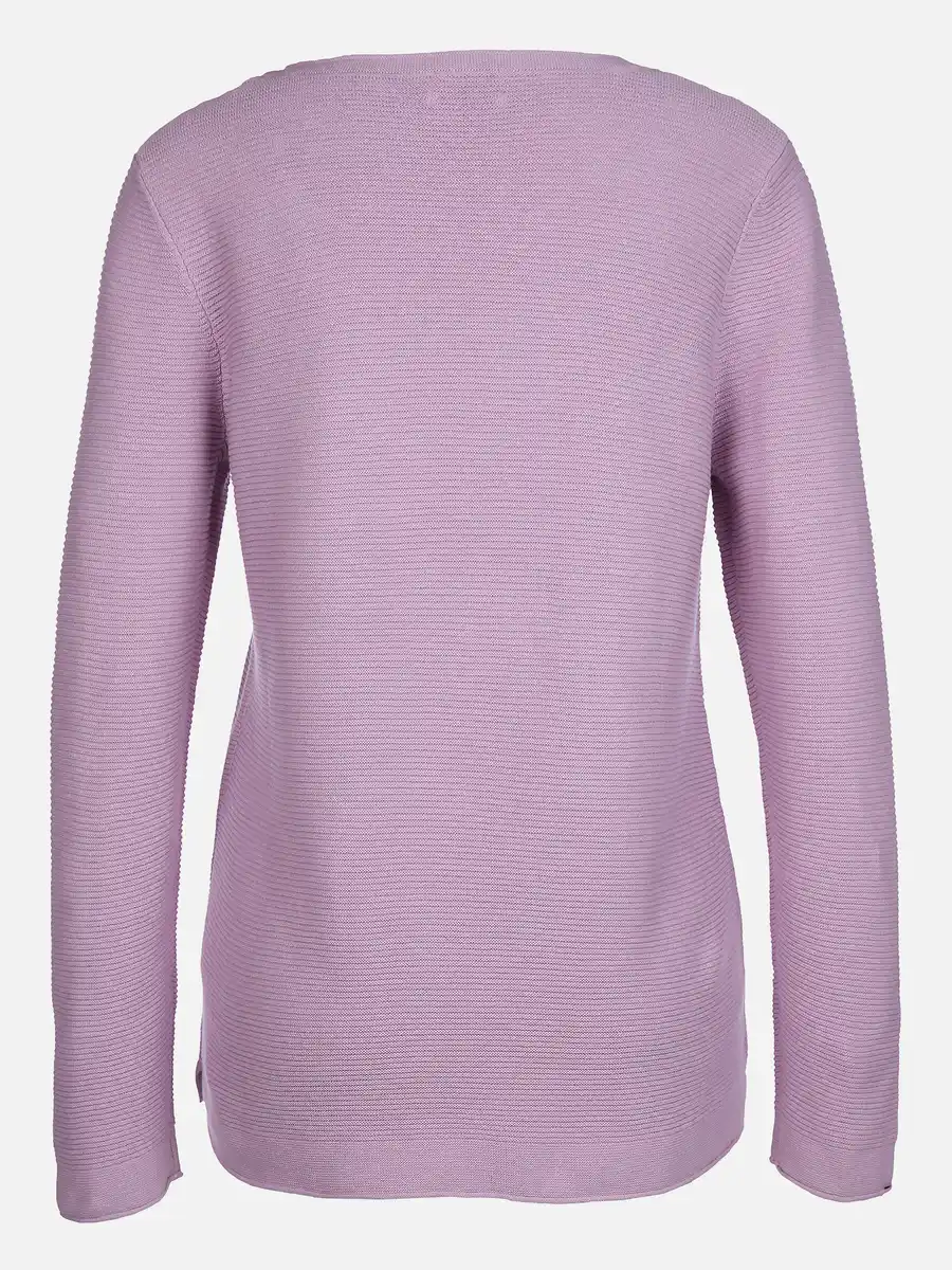 Bild 2 von Damen Pullover in Ottoman Ripp Pink