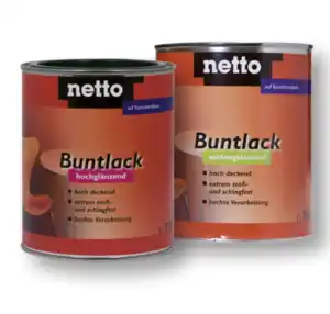 netto Buntlack auf Kunstharzbasis