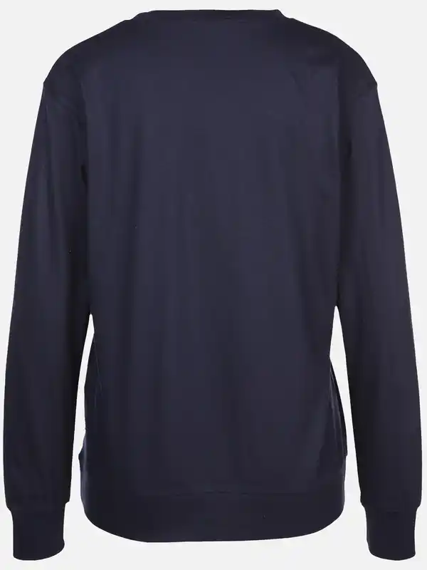 Bild 2 von Damen Pyjama-Oberteil mit Logoprint Blau