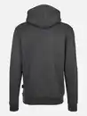 Bild 2 von Herren Kapuzensweatshirt unifarben Grau