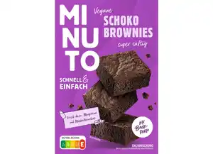 MINUTO Vegane Schoko Brown