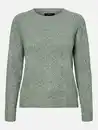 Bild 1 von Vero Moda VMDOFFY LS O-NECK BLO Pullover Grün