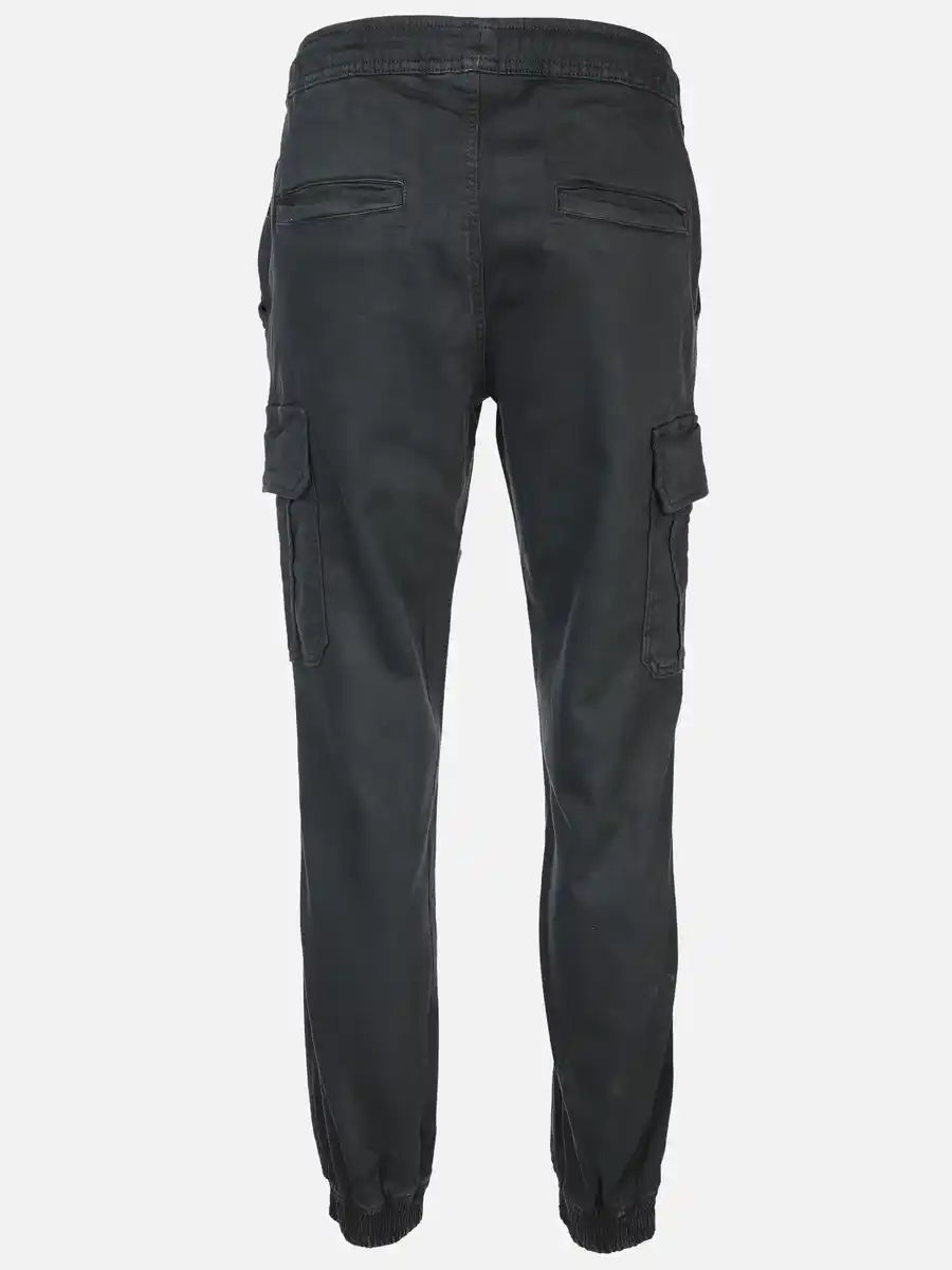 Bild 2 von Herren Cargohose im Joggpant Style Schwarz
