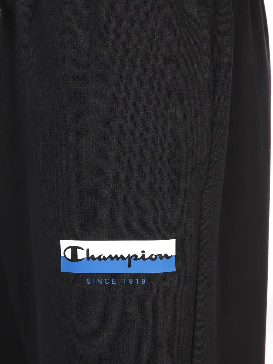 Bild 4 von Herren Jogginghose mit Logoprint Schwarz