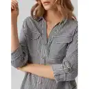 Bild 3 von Vero Moda VMBUMPY L/S SHIRT NEW Bluse Schwarz