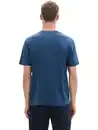 Bild 2 von Herren T-Shirt mit Print Blau