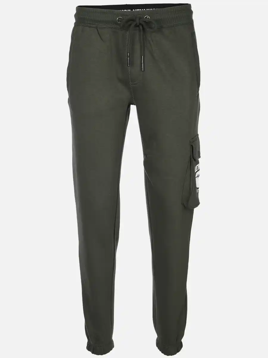 Bild 1 von Herren Sporthose mit Cargotasche Oliv
