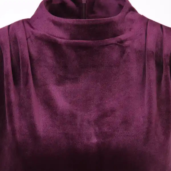 Bild 3 von Damen Top aus Samt Pink