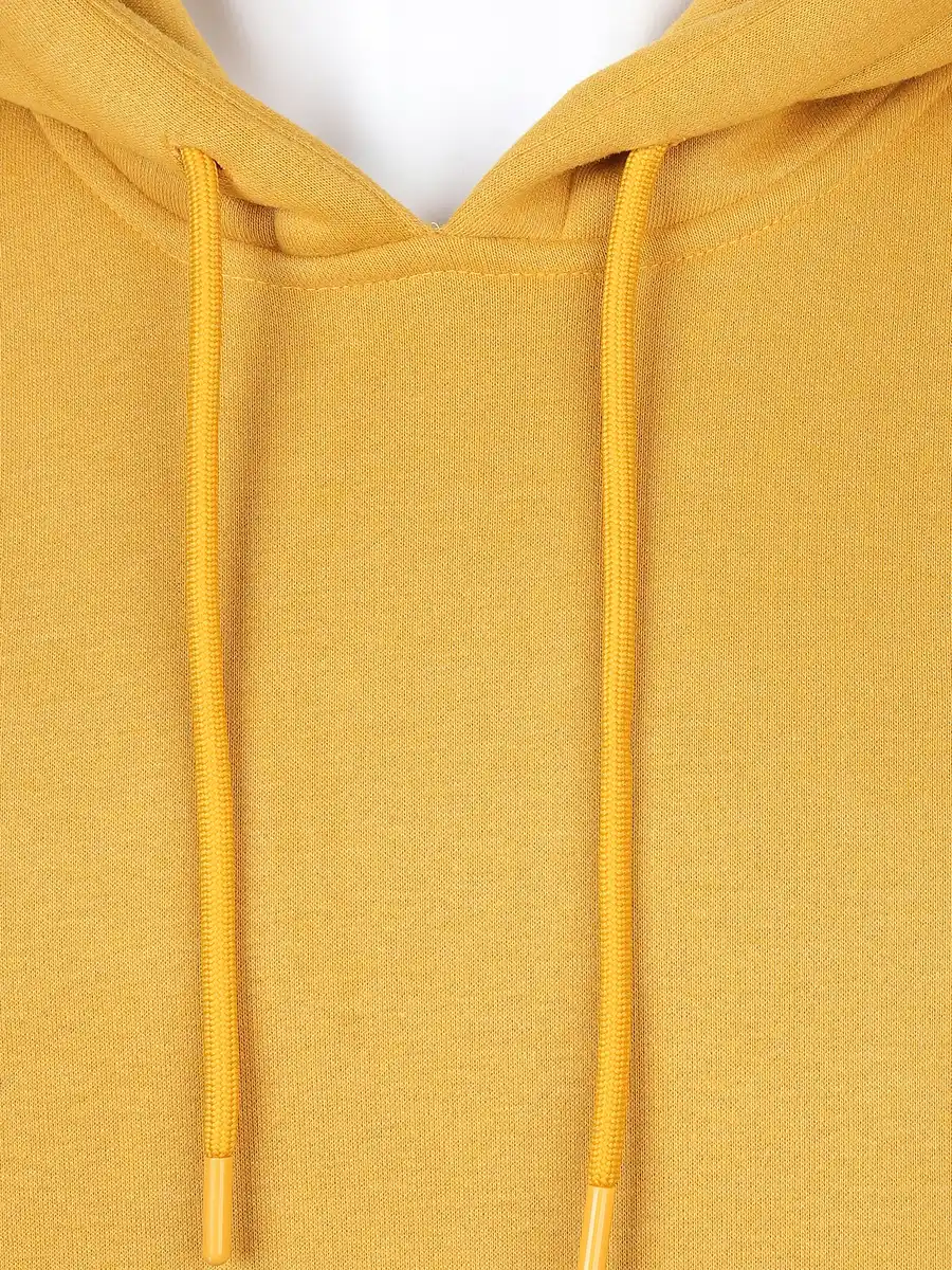 Bild 3 von Herren Kapuzensweatshirt unifarben Gelb