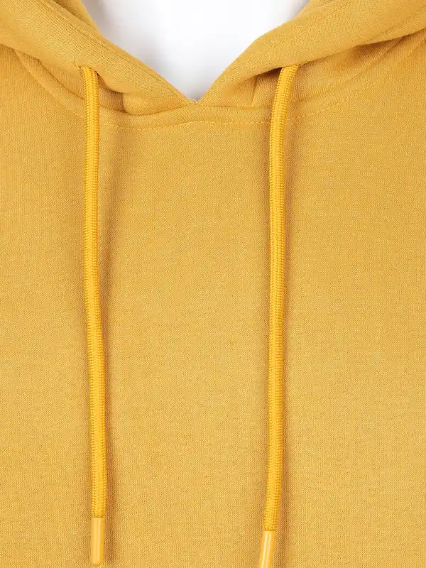 Bild 3 von Herren Kapuzensweatshirt unifarben Gelb