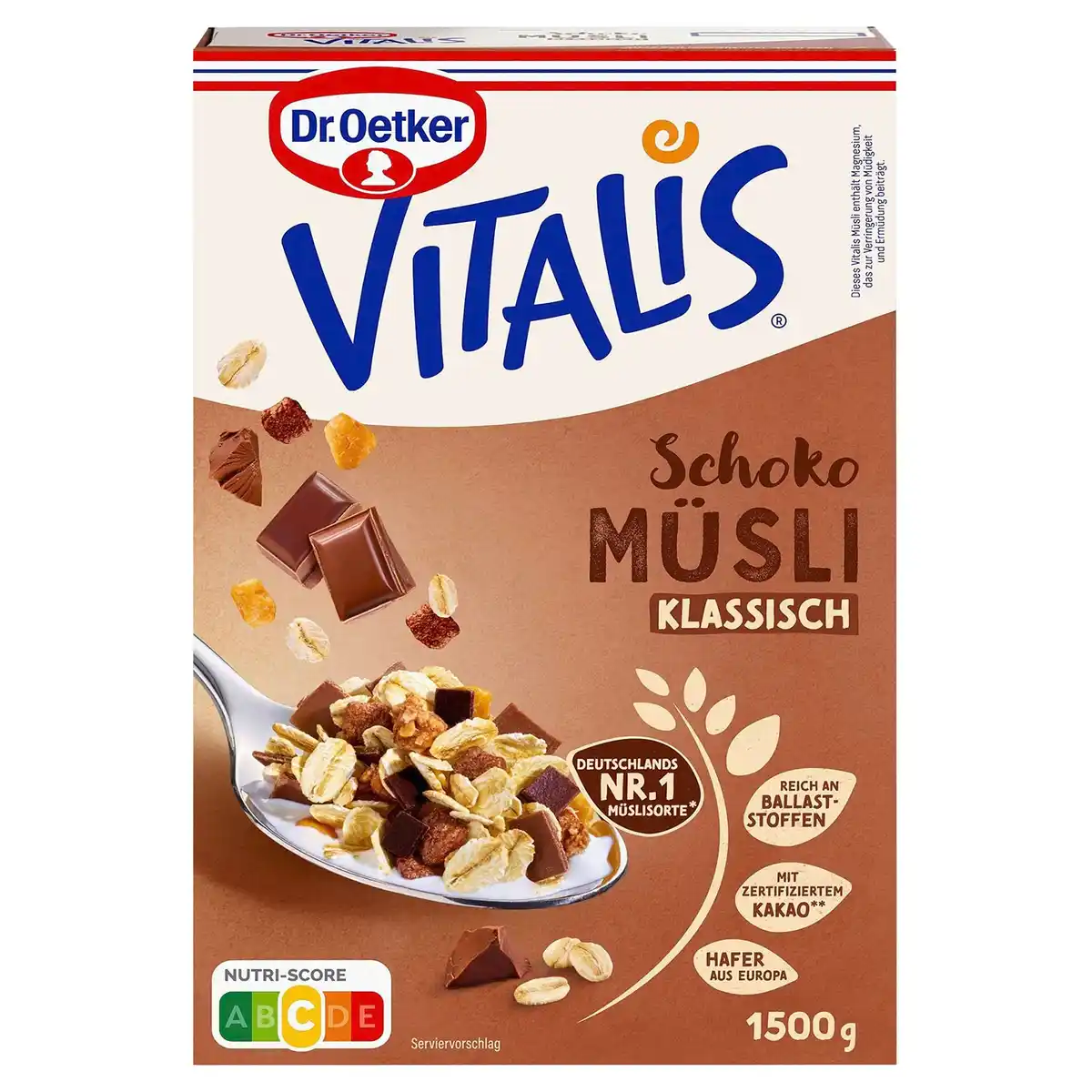 Bild 1 von DR. OETKER Vitalis 1,5 kg, Schoko