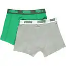 Bild 2 von Herren Basic Boxershorts im 2er Pack Grün