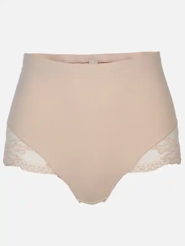 Bild 1 von Damen Miederhose mit Spitzenbesatz Beige