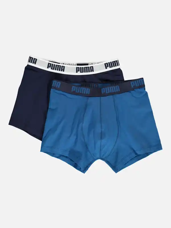 Bild 1 von Herren Basic Boxershorts im 2er Pack Blau