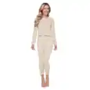 Bild 1 von Winter Pyjama, creme, XS