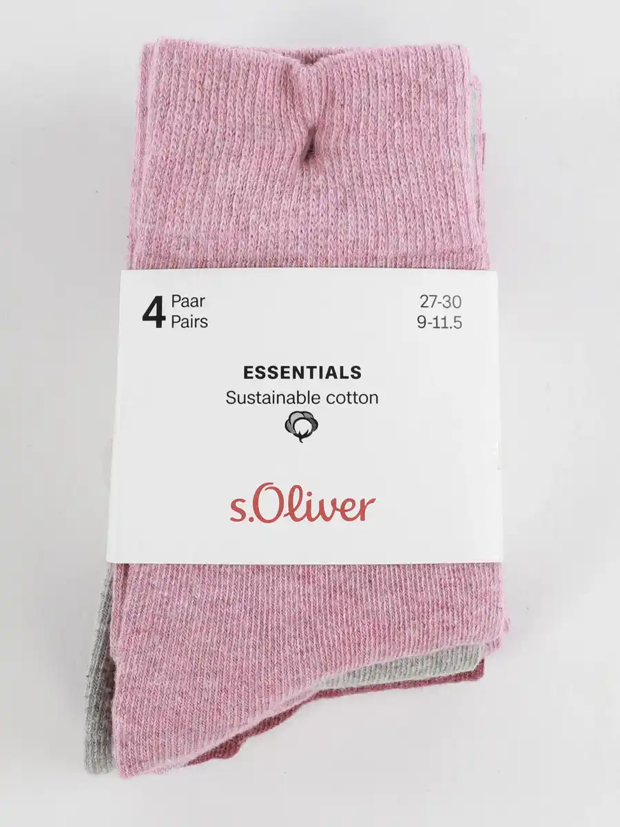 Bild 2 von Kinder Socken im 4er Pack Pink
